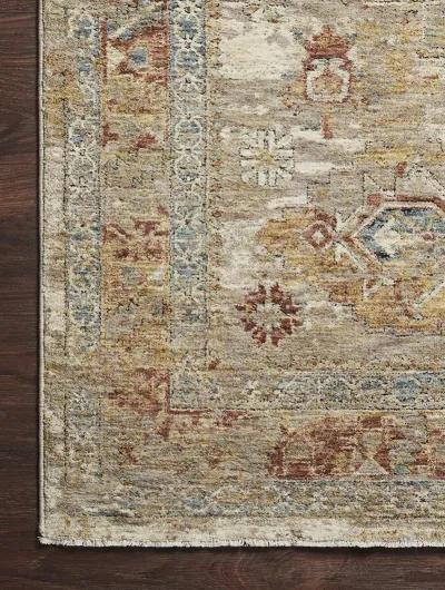 Gaia GAA02 Gold/Taupe 5' x 7'8" Rug