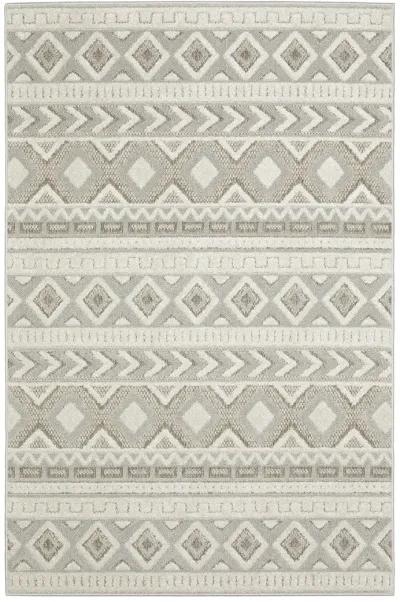 Tangier 3'3" x 5' Grey Rug