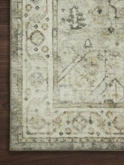 Rosette ROS09 Sage/Beige 5' x 7'6" Rug