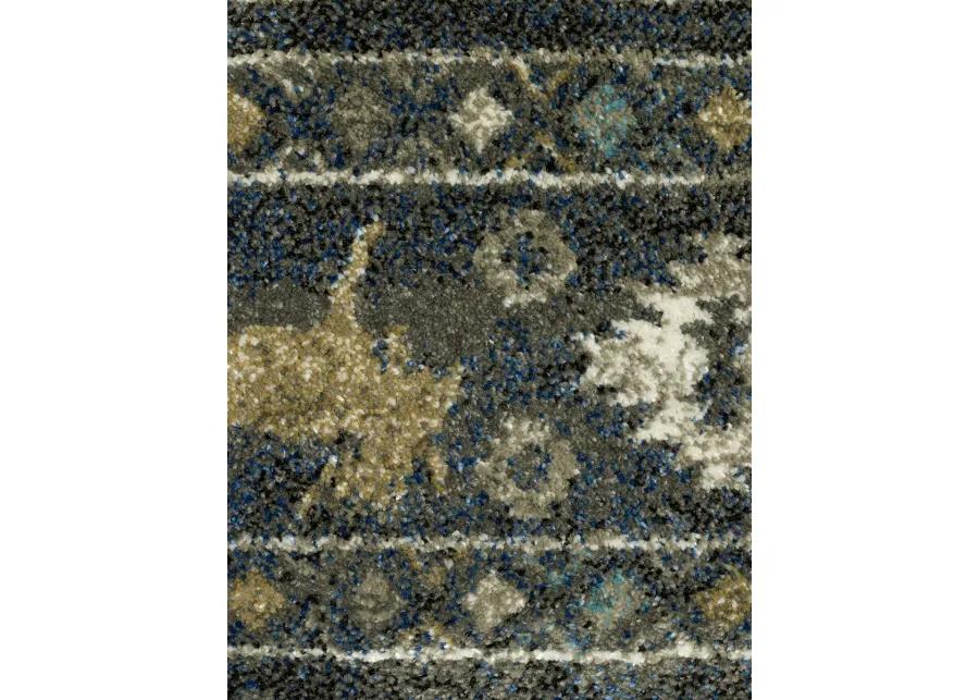 Venice 3'10" x 5'5" Blue Rug