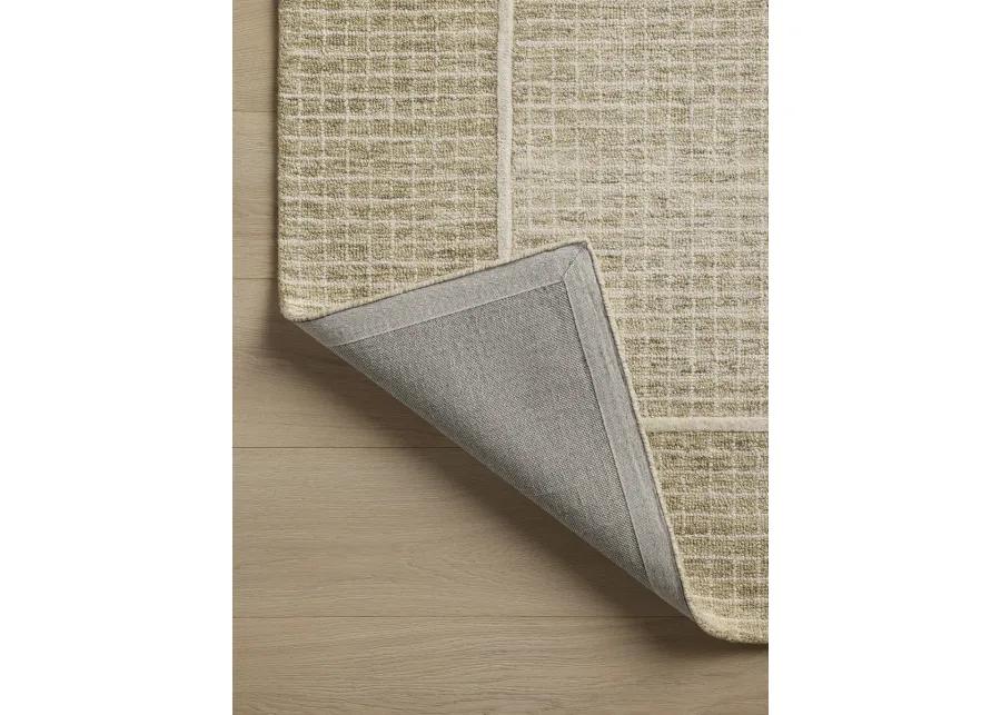 Briggs BRG-01 Wheat / Ivory 2''6" x 7''6" Rug by Chris Loves Julia