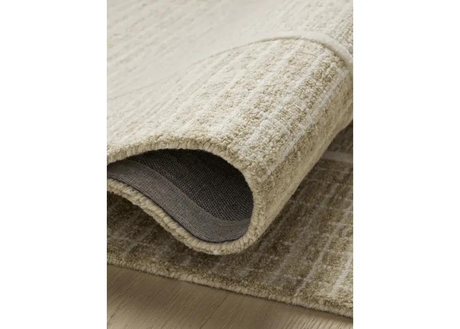 Briggs BRG-01 Wheat / Ivory 2''6" x 7''6" Rug by Chris Loves Julia