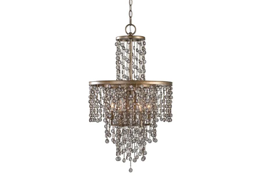 Uttermost Valka 6 Light Crystal Chandelier