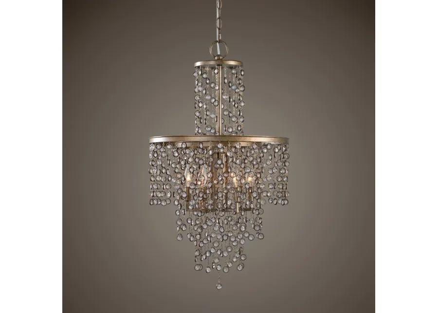 Uttermost Valka 6 Light Crystal Chandelier