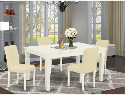 Dining Room Set Linen White