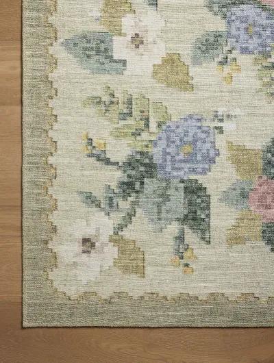 Rosa RSA-02 Cream 2''3" x 3''9" Rug by Rifle Paper Co.