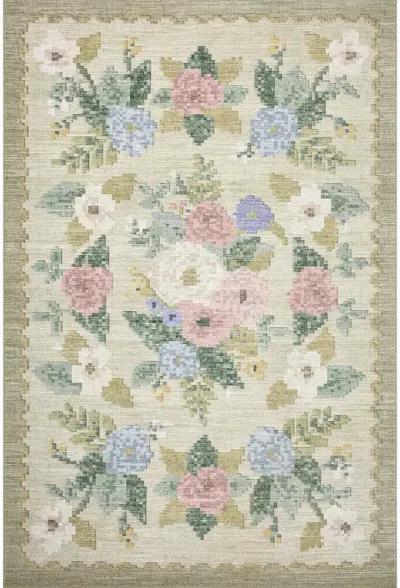 Rosa RSA-02 Cream 2''3" x 3''9" Rug by Rifle Paper Co.