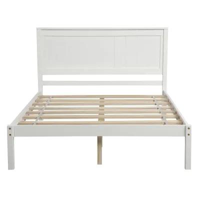 Merax Platform Bed Frame with Headboard