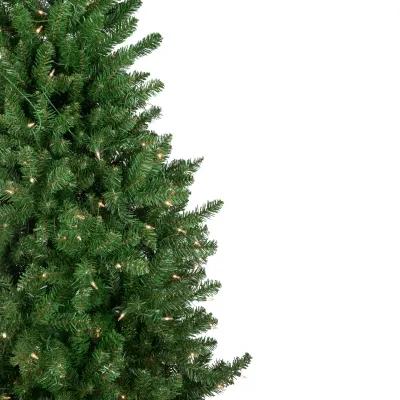 15' Pre-Lit Genoa Fraser Fir Slim Artificial Christmas Tree  Clear Lights