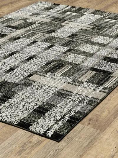 Atlas 7'10" x 10'10" Black Rug