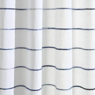 Ombre Stripe Yarn Dyed Cotton Window Curtain Panels