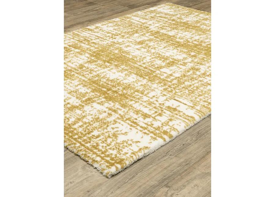 Galileo 2' x 3' Gold Rug