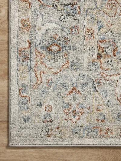 Odette ODT09 Ivory/Multi 6'7" x 9'6" Rug