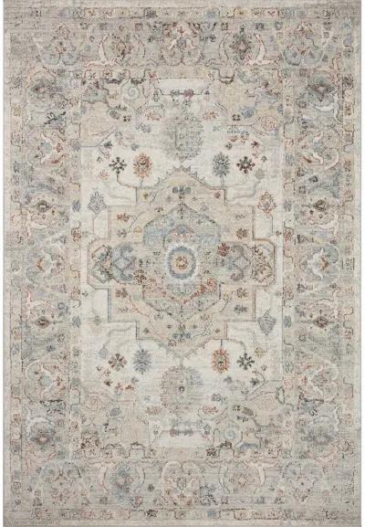 Odette ODT09 Ivory/Multi 6'7" x 9'6" Rug