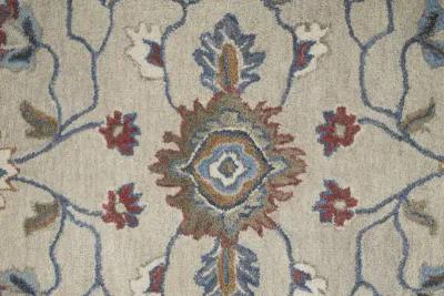 Rylan 8642F Ivory/Taupe/Blue 8' x 10' Rug