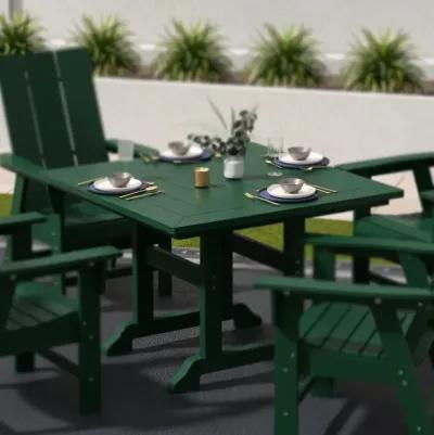 WestinTrends 43" Square Outdoor Patio Dining Table