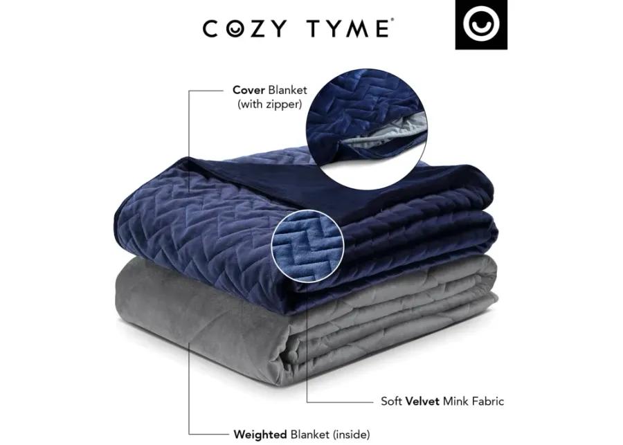 Cozy Tyme Lehana Weighted Blanket 15 Pound 48"x72"