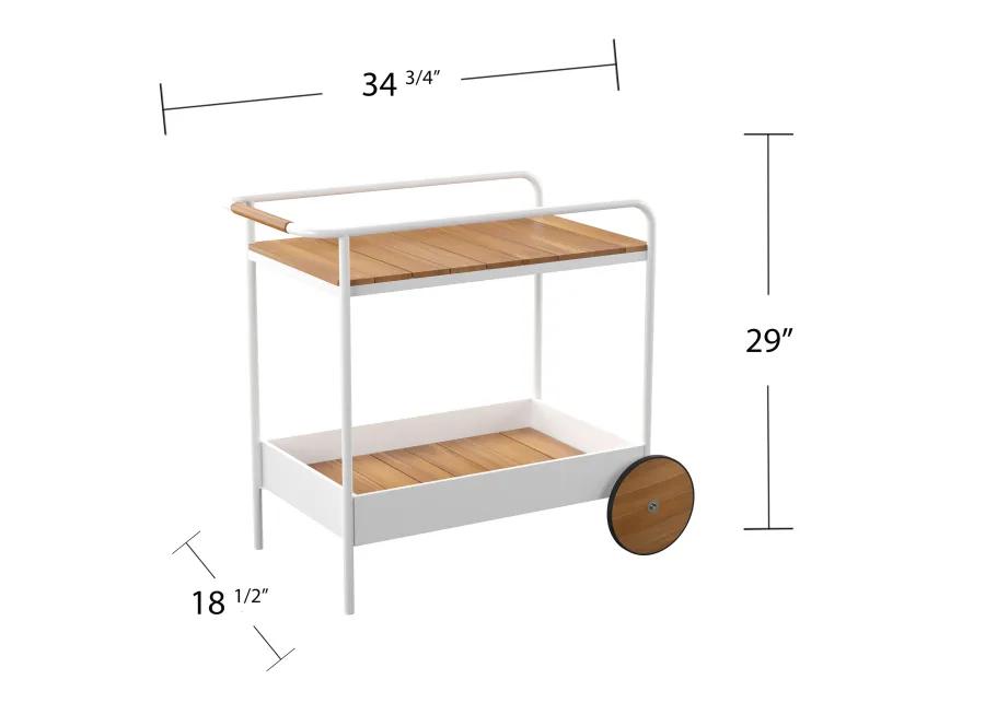 Ladwig Outdoor Bar Cart