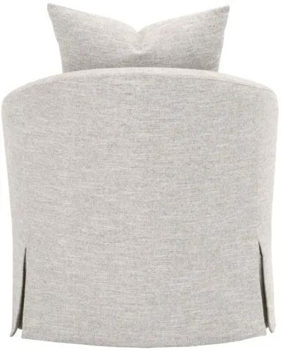 Slipcover Swivel Club Chair