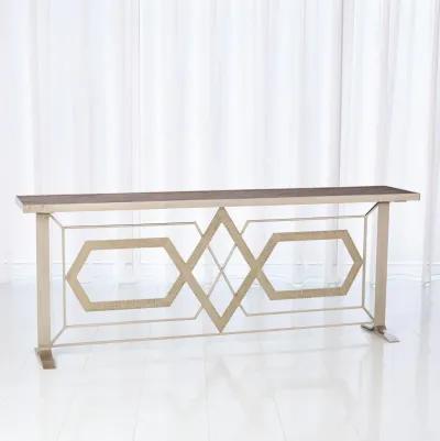 Umaid Palace Console-Silver