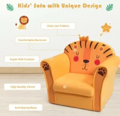 Hivvago Kids Astronaut Armrest Upholstered Couch