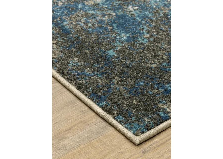 Venice 6'7" x 9'2" Blue Rug