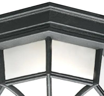 Outdoor Essentials 10.5'' Wide 1-Light Outdoor Flush Mount