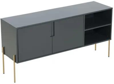 Combo Mid Century Sideboard Buffet Table Or TV Stand With Storage For Living Room Kitchen