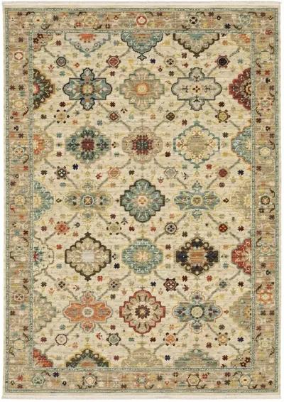 Lilihan 2' x 3' Beige Rug