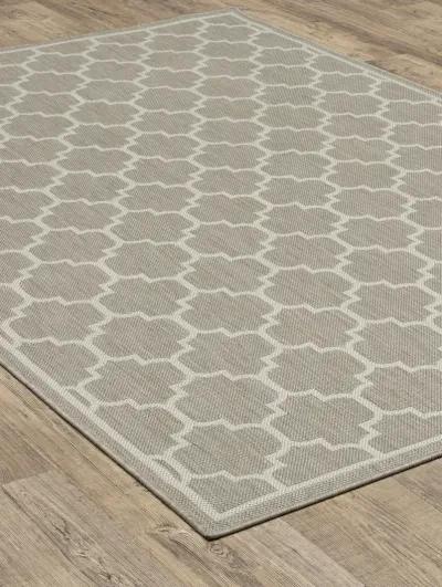 Portofino 5'3" x 7'3" Grey Rug