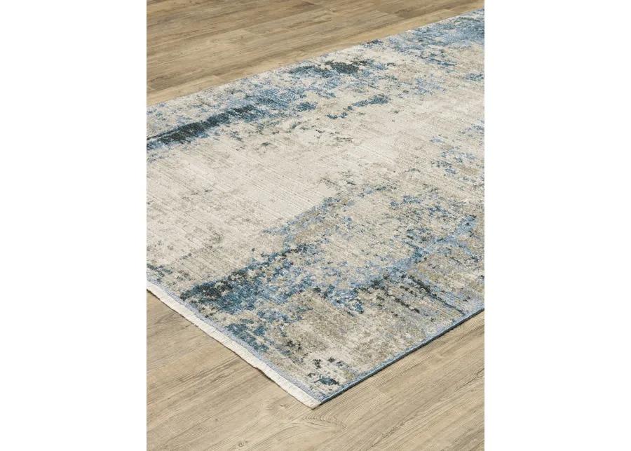 Bauer 7'10" x 10'10" Blue Rug