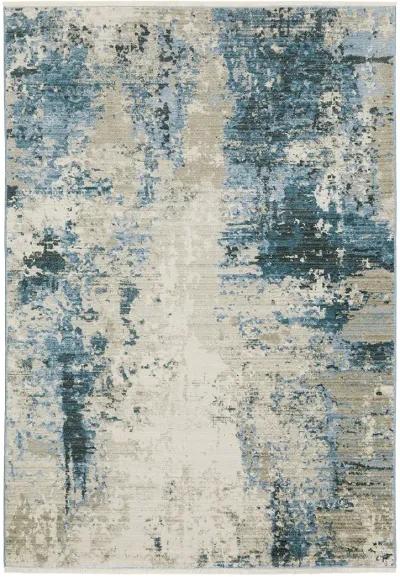 Bauer 7'10" x 10'10" Blue Rug