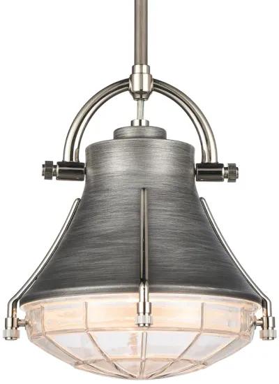 Urbanite 9" wide grey Mini Pendant