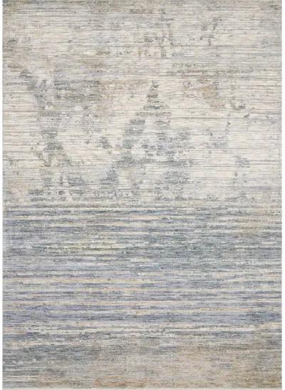 Pandora PAN06 Ivory/Blue 6'3" x 8'10" Rug