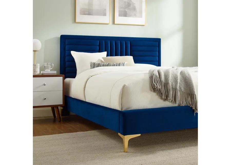 Modway - Sofia Channel Tufted Performance Velvet King Platform Bed