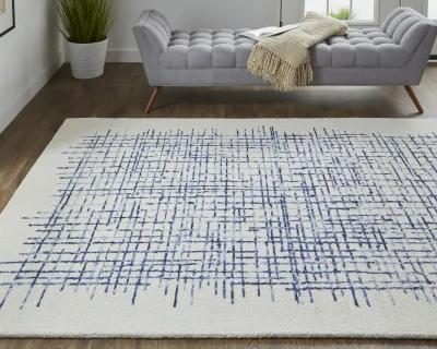 Maddox 8630F Ivory/Blue 9' x 12' Rug