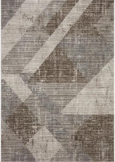 Austen AUS04 Stone/Bark 6'7" x 9'2" Rug