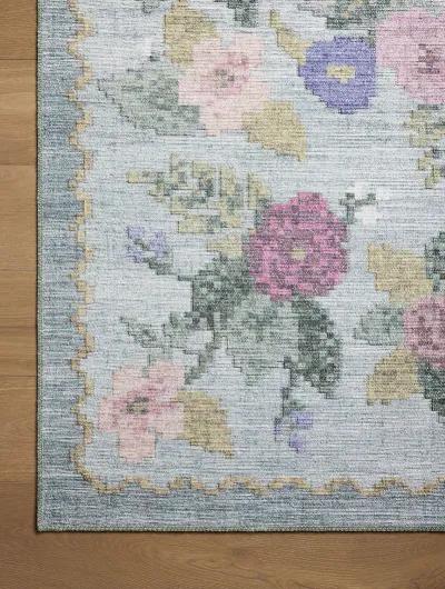 Rosa RSA-02 Sky 7''6" x 9''6" Rug by Rifle Paper Co.