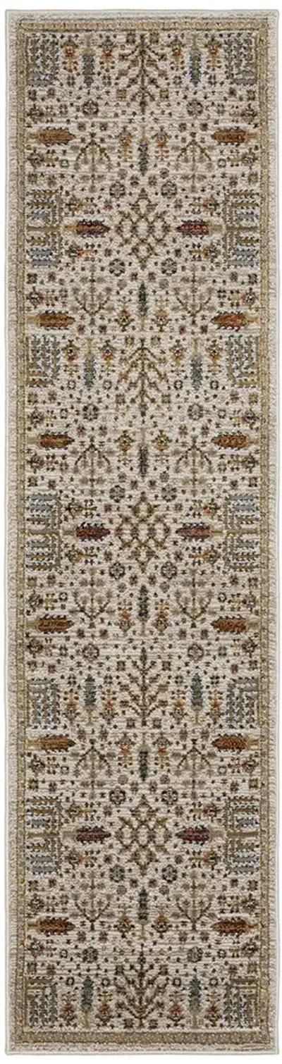 Andorra 1'10" x 3'2" Ivory Rug