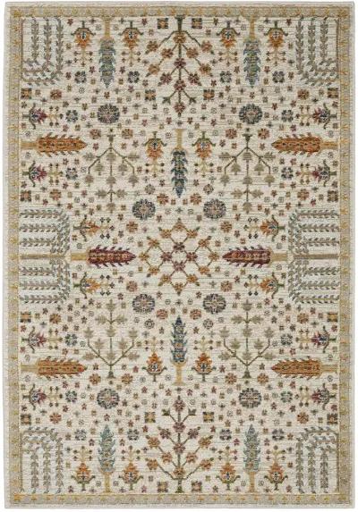 Andorra 1'10" x 3'2" Ivory Rug