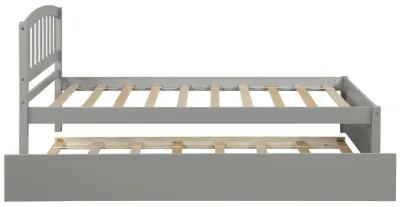 Merax Platform Bed Frame with Trundle