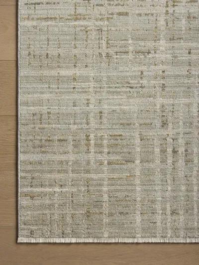 Wade WAE-03 Mist / Gold 7''10" x 10' Rug by Loloi II