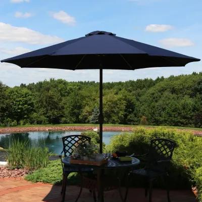 Sunnydaze 9 ft Sunbrella Patio Umbrella with Tilt and Crank