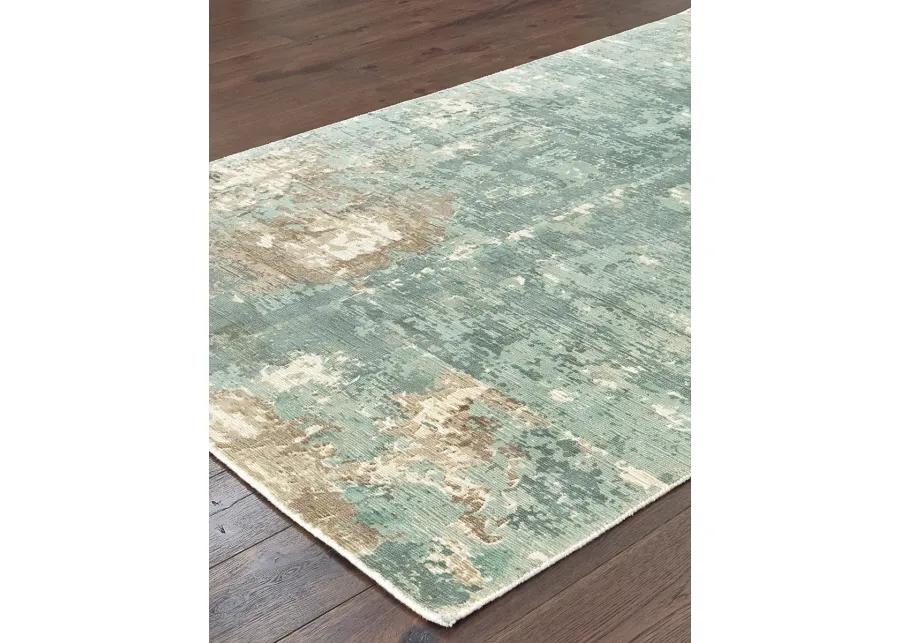 Formations 8' x 10' Blue Rug