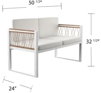 Gardena Outdoor Loveseat