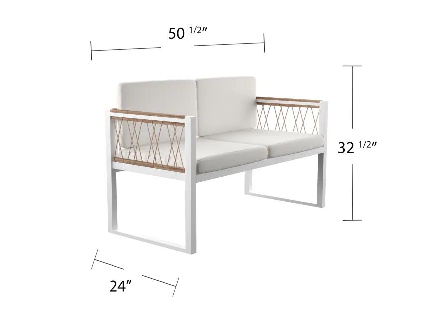 Gardena Outdoor Loveseat