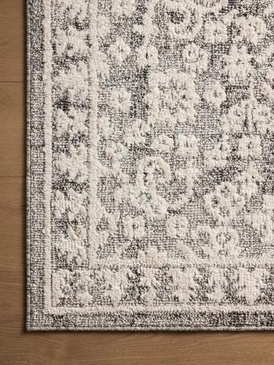 Gigi Grey/Ivory 2'7" x 10'0" Runner Rug by Magnolia Home by Joanna Gaines x Loloi