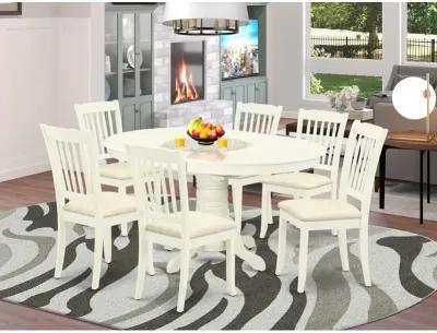 Dining Room Set Linen White