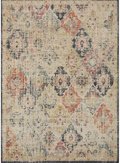 Jocelyn JOC07 Khaki/Multi 4' x 6' Rug