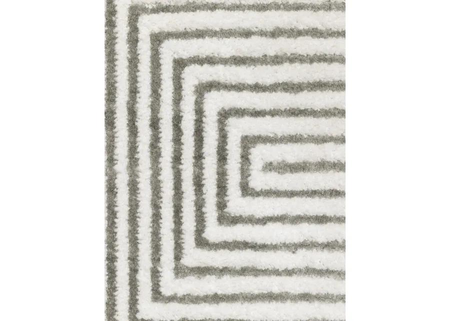 Montecito 9'10" x 12'10" Gry Rug